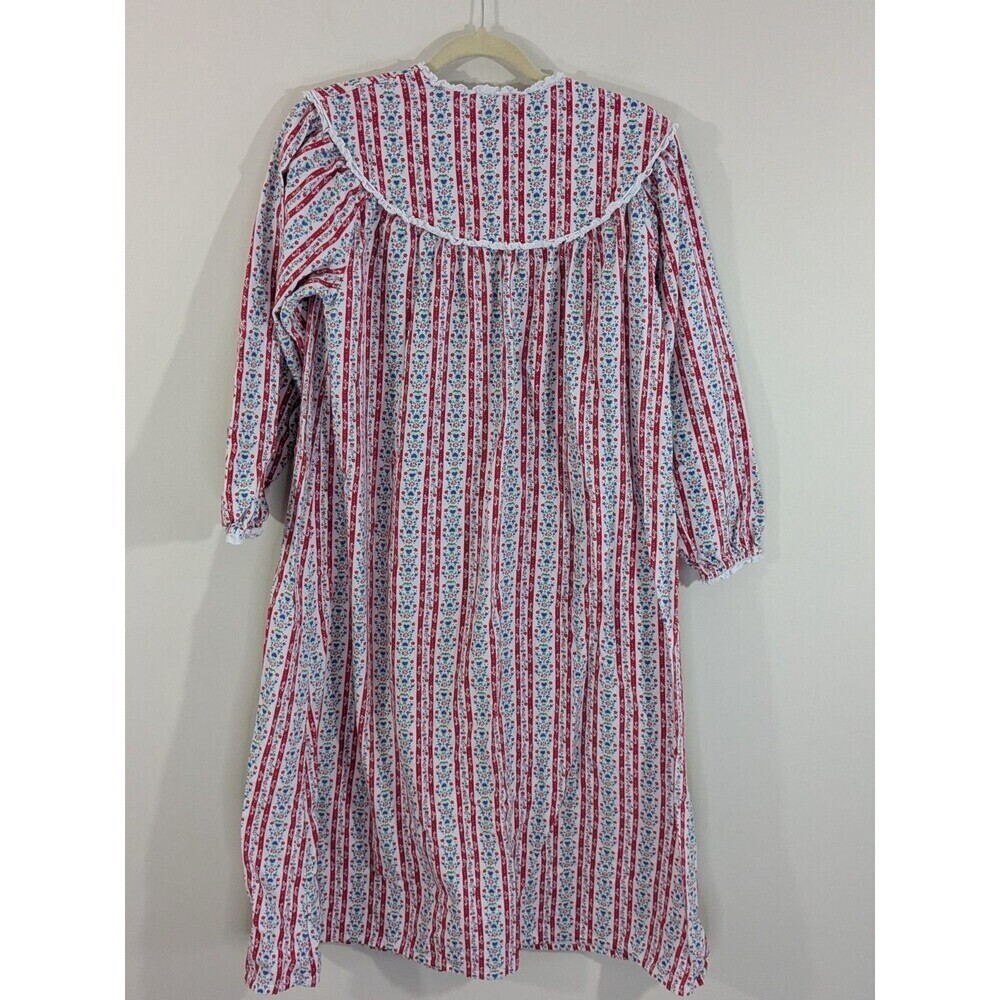 Lanz of Salzburg Dress Womens Small Floral Vintage Lace Nightgown Cottagecore - Picture 8 of 8